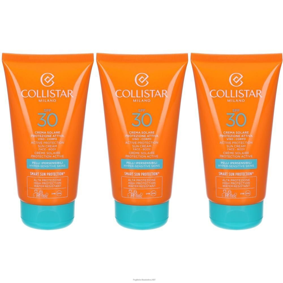 Cerca Prezzi di collistar crema solare protezione attiva pelli ipersensibili spf30 3x1 e acquista online