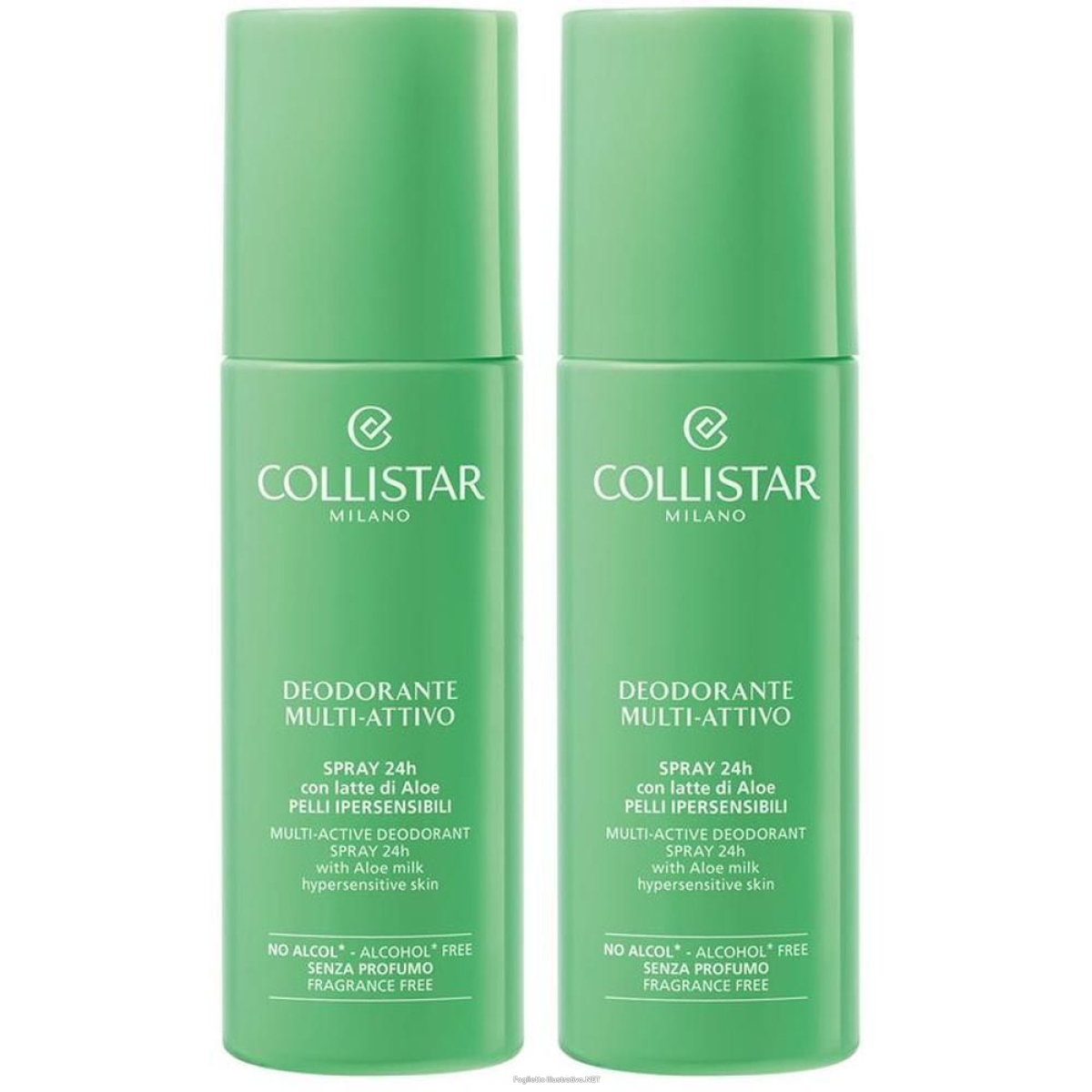 Cerca Prezzi di collistar deodorante multi-attivo pelli ipersensibili 2x100 ml spray e acquista online