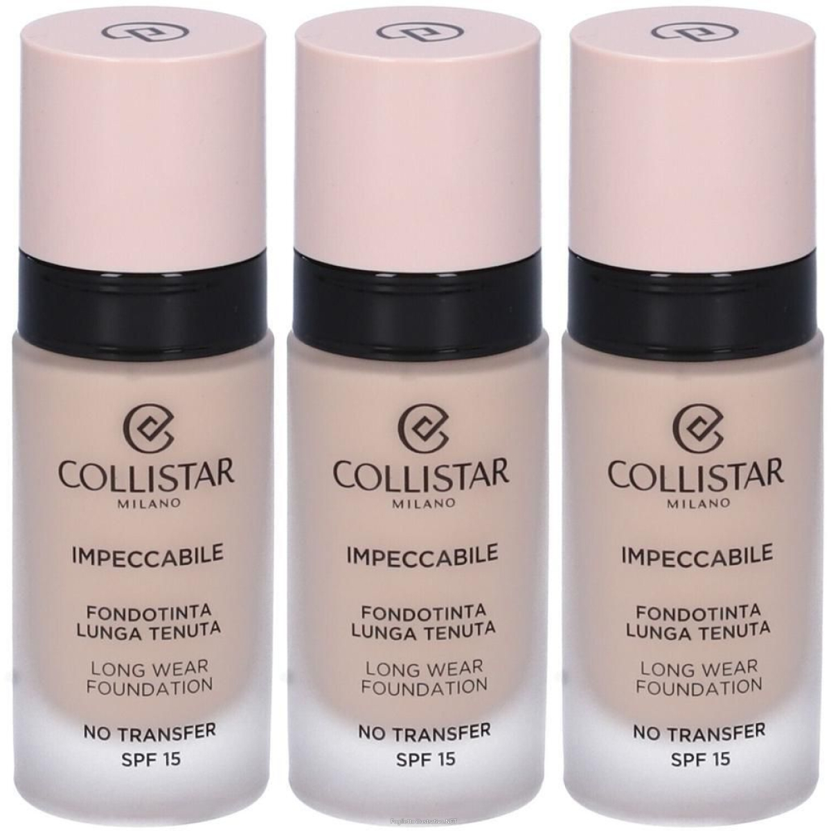 Cerca Prezzi di collistar impeccabile fondotinta lunga tenuta 1n avorio 3x30 ml e acquista online