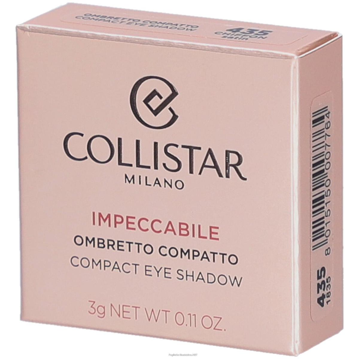 Cerca Prezzi di collistar impeccabile kompakter lidschatten 435 - chiffon satin 3 g ma e acquista online