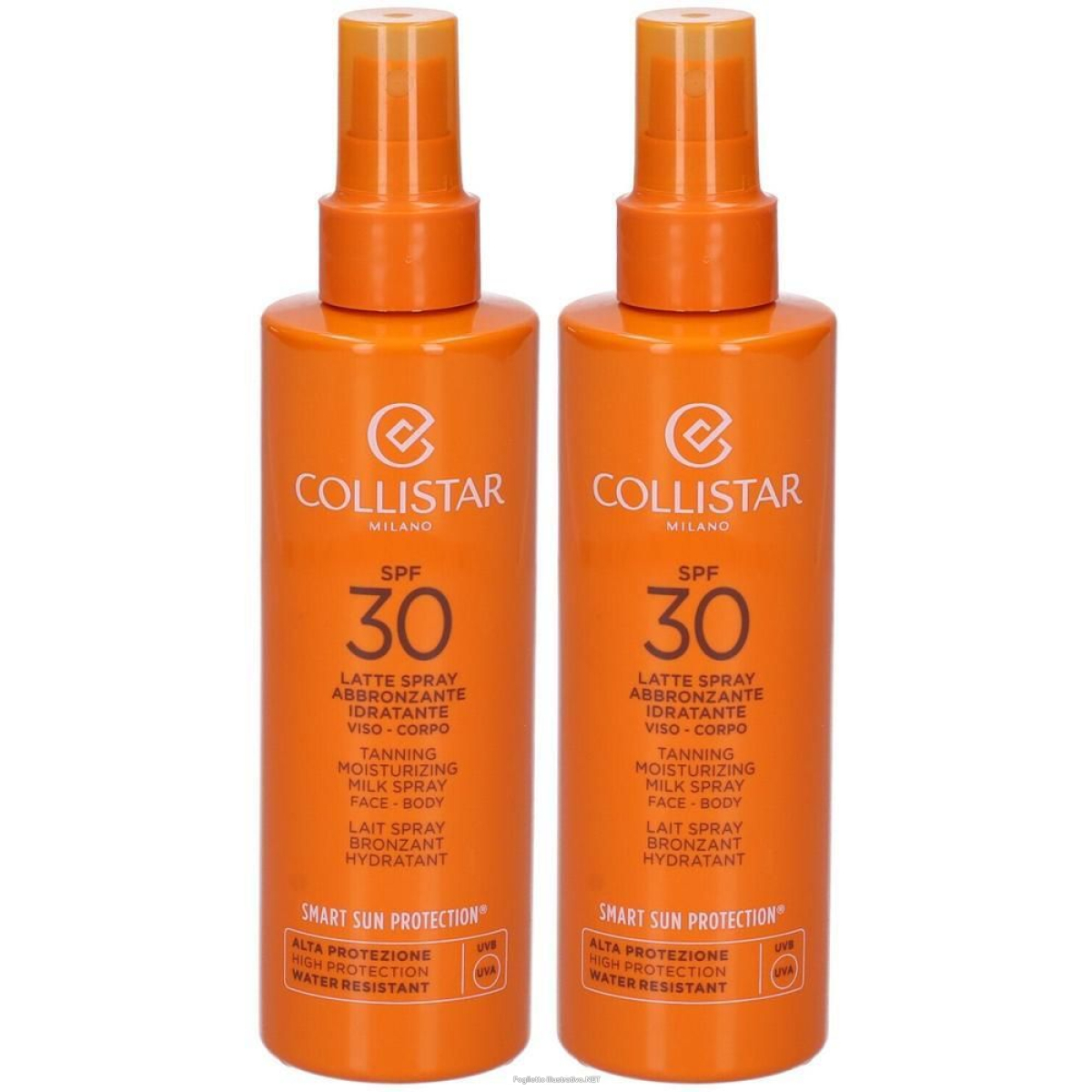 Cerca Prezzi di collistar latte spray abbronzante idratante spf30 2x200 ml e acquista online