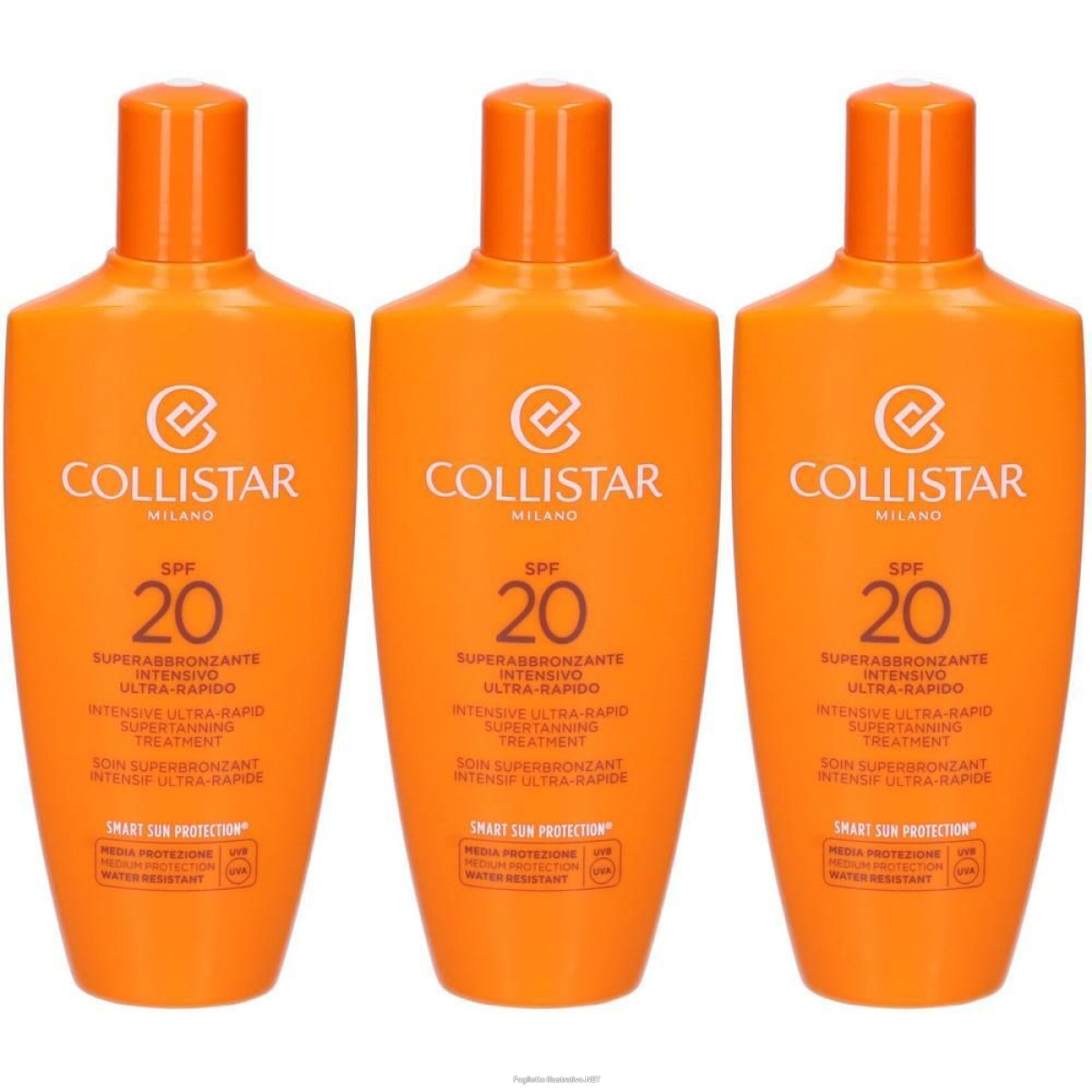 Cerca Prezzi di collistar superabbronzante intensivo ultra rapido spf20 3x200 ml e acquista online