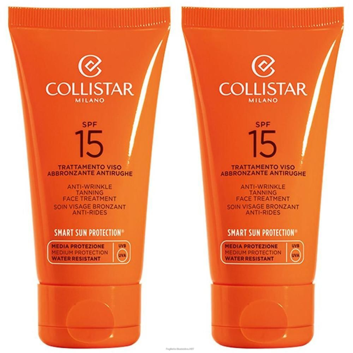 Cerca Prezzi di collistar trattamento viso abbronzante antirughe spf15 2x50 ml e acquista online