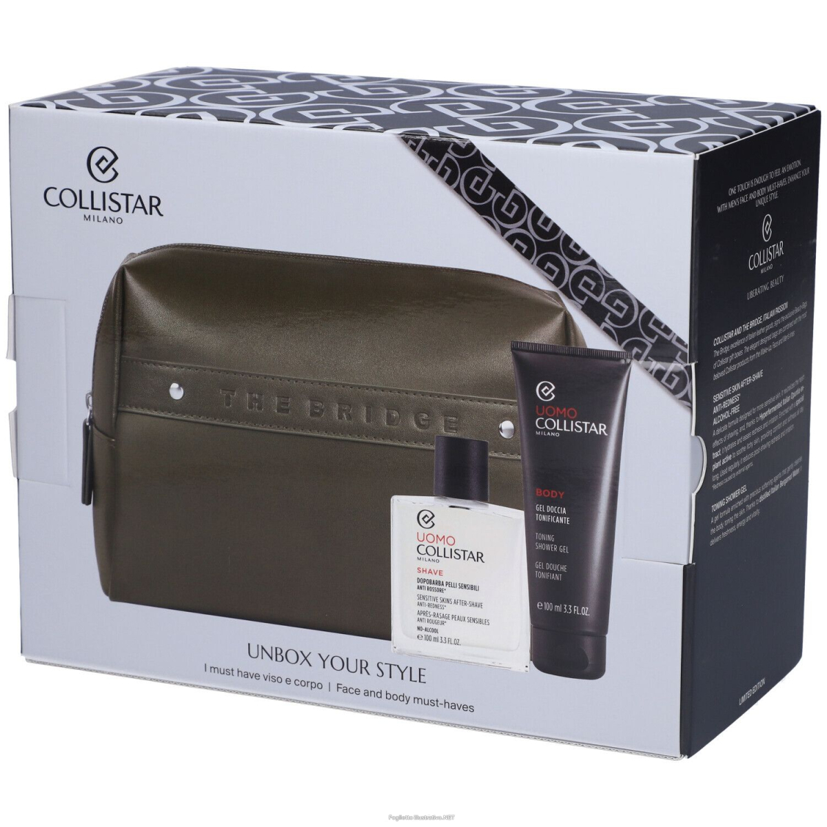 Cerca Prezzi di collistar unbox your style cofanetto gel doccia tonificante + dopobarb e acquista online