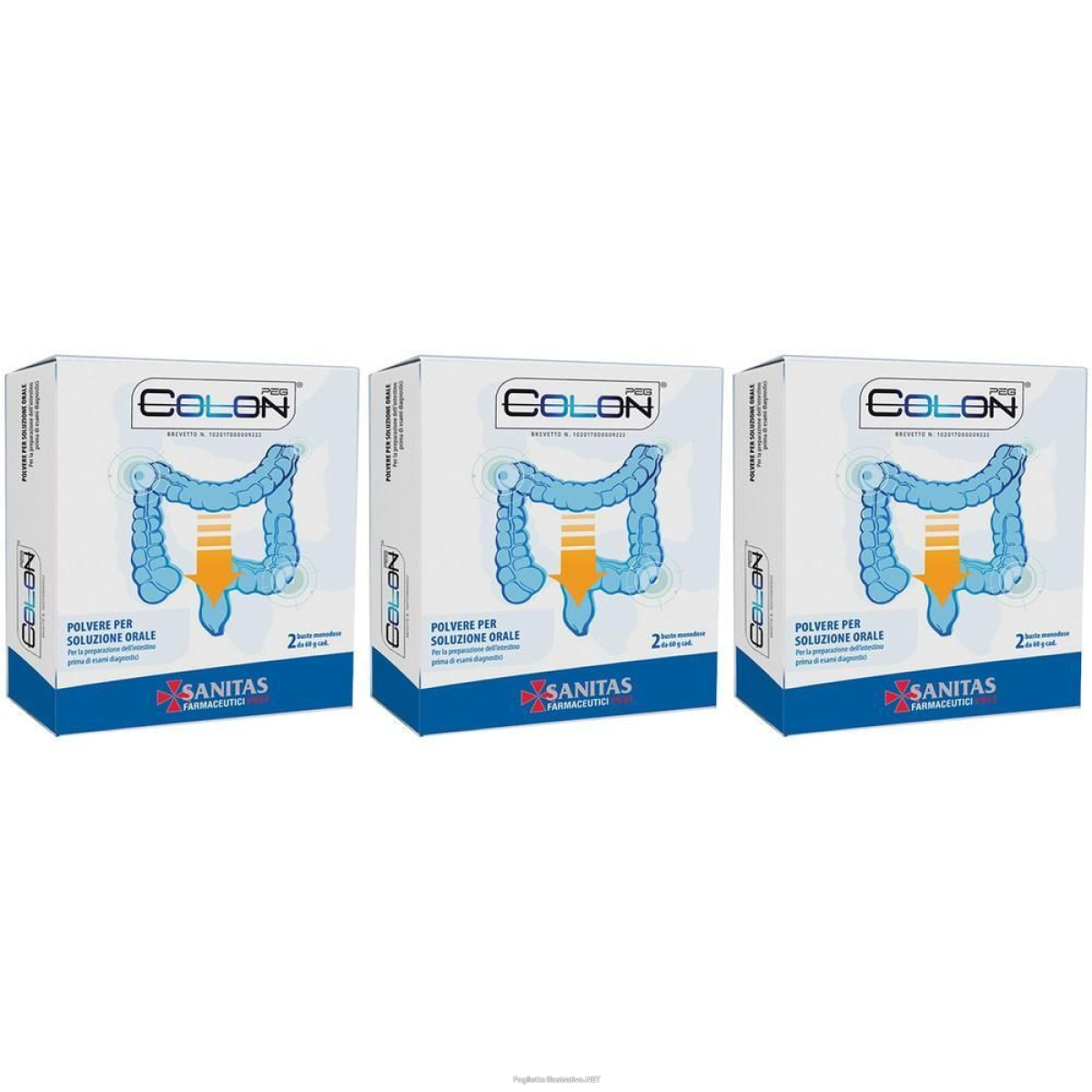 Cerca Prezzi di colonpeg 2 buste da 60 g 3x2x60 g polvere per soluzione orale e acquista online