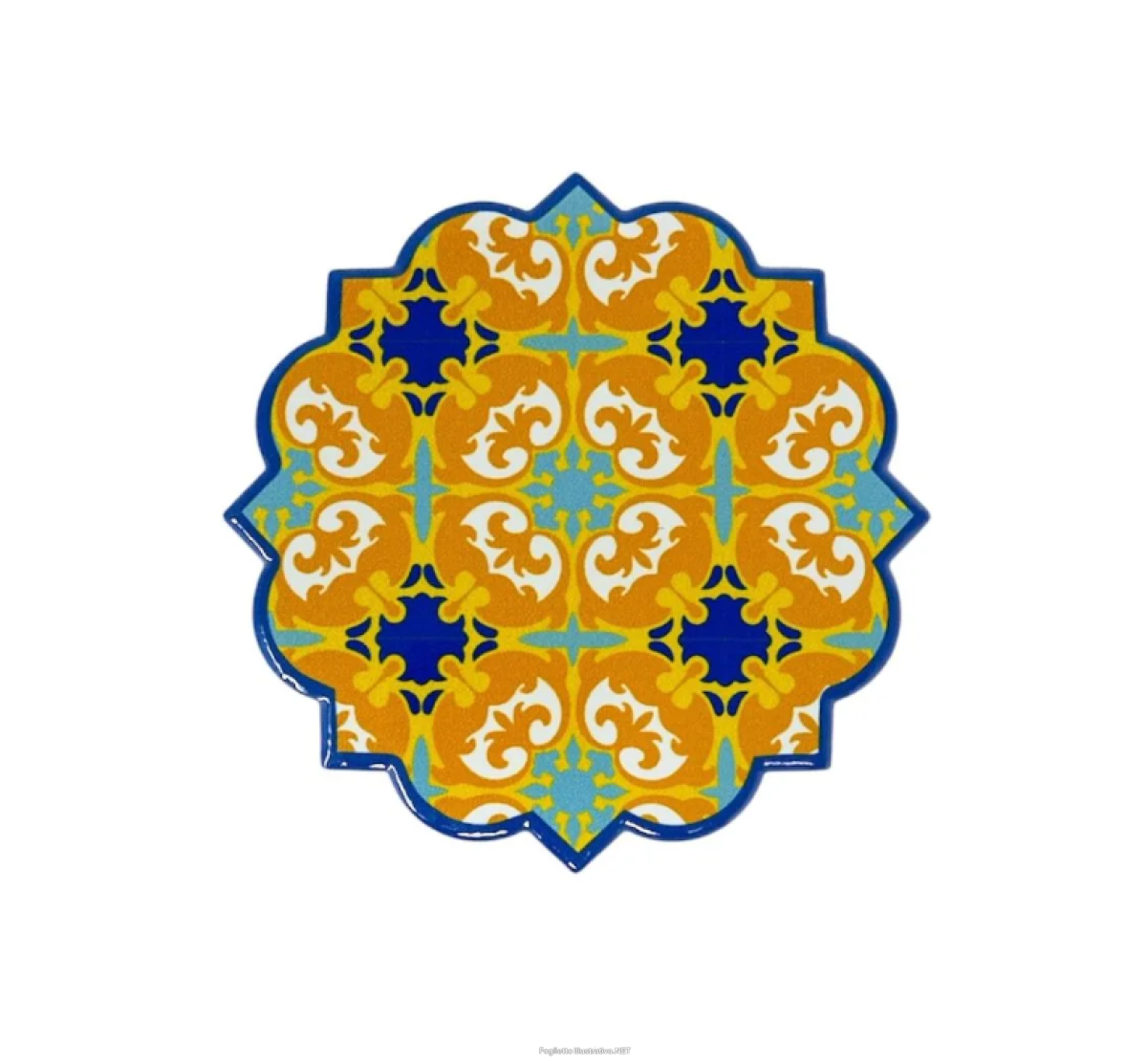 Cerca Prezzi di colors sottotutto in ceramica deep flower – sotto-bicchiere e sotto-pentola con base antiscivolo in sughero e acquista online