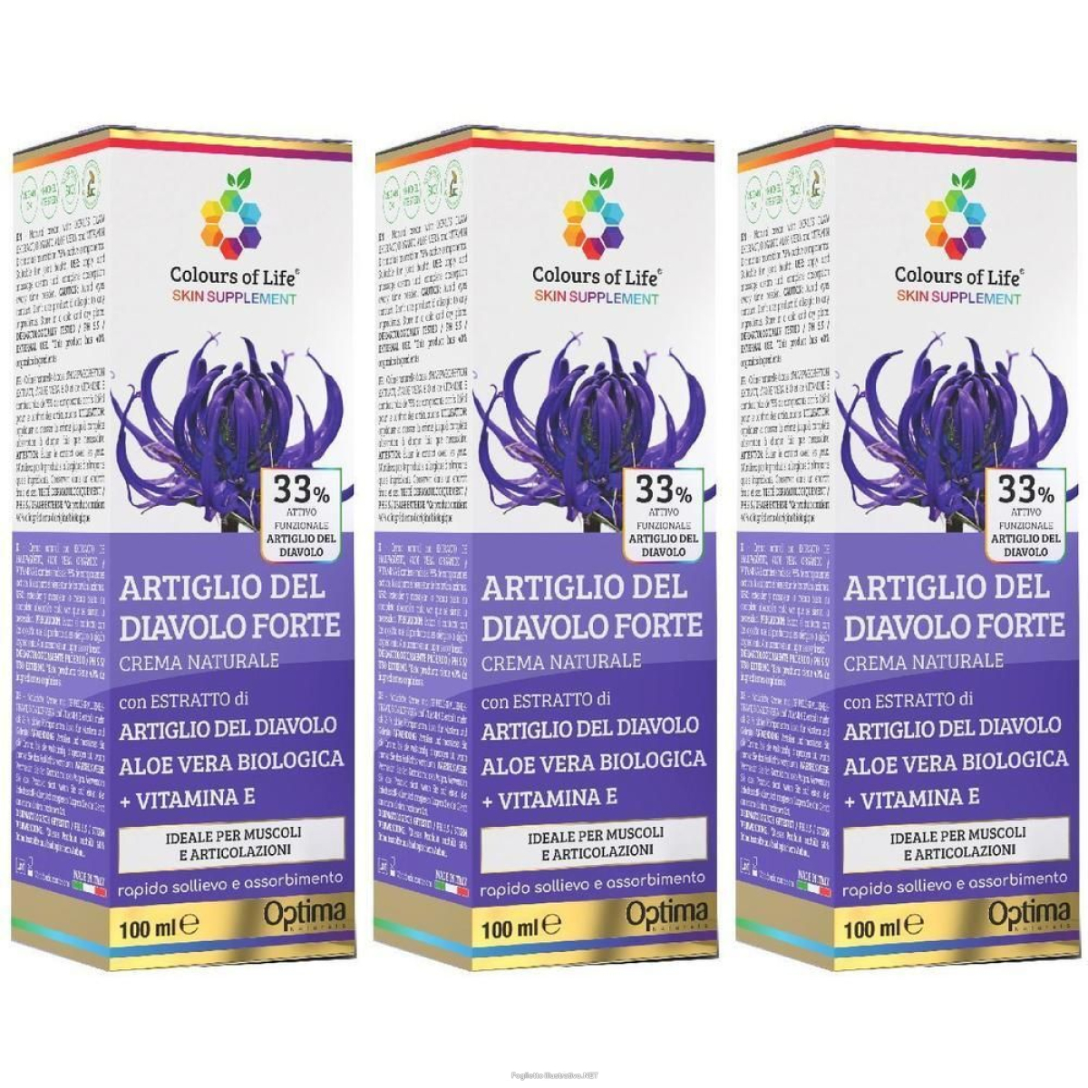 Cerca Prezzi di colours of life® artiglio del diavolo forte 3x100 ml e acquista online