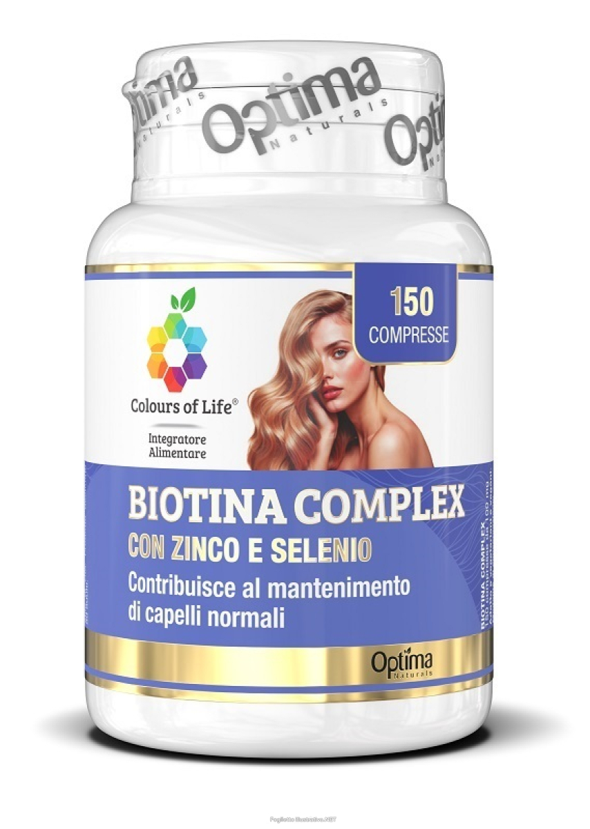Cerca Prezzi di colours of life biotina complex 150 compresse 100 mg senza glutine senza lattosio e acquista online