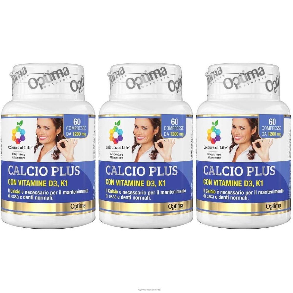 Cerca Prezzi di colours of life calcio plus 60 compresse 1200 mg 3x60 pz e acquista online