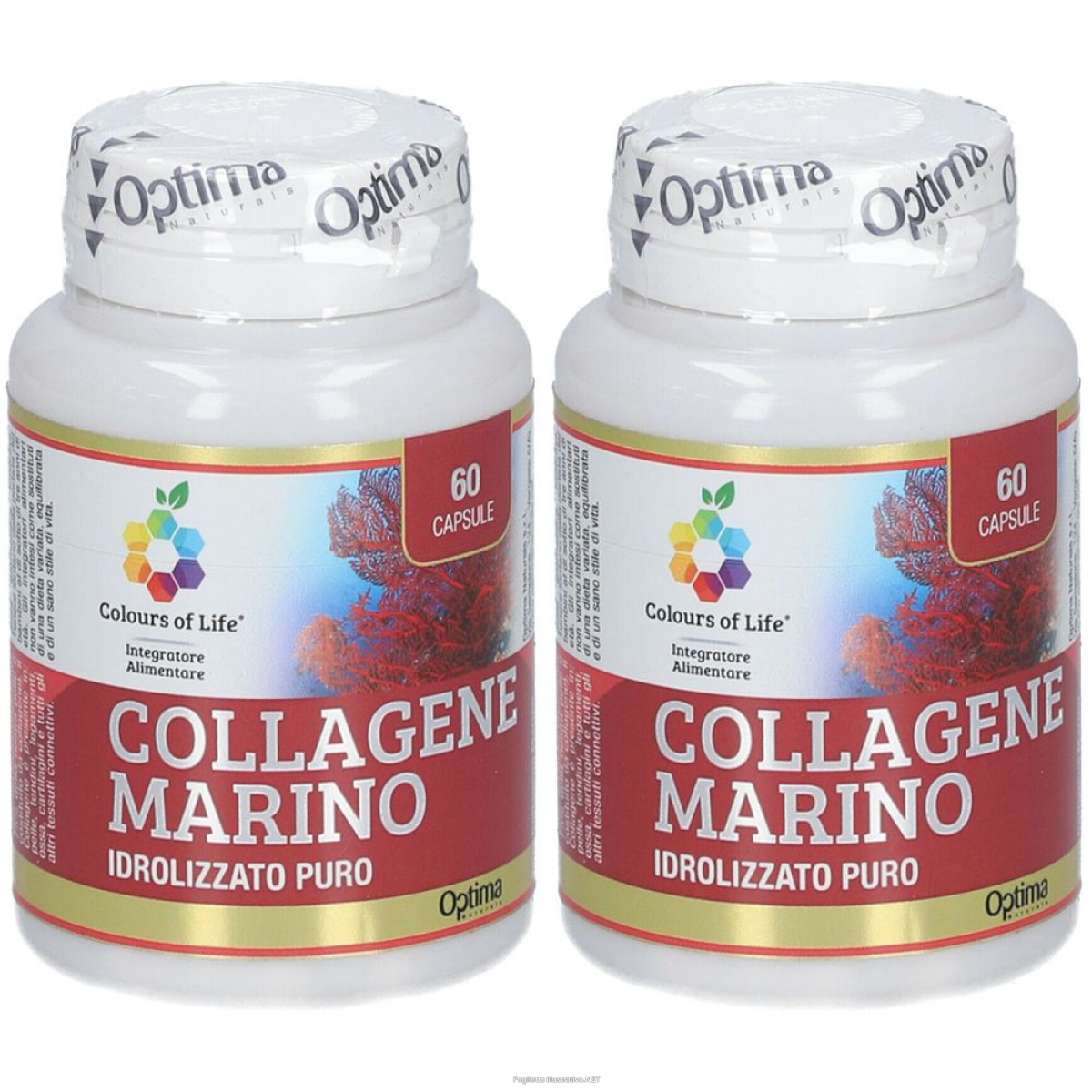 Cerca Prezzi di colours of life® collagene marino idrolizzato puro set da 2 2x34,5 g c e acquista online