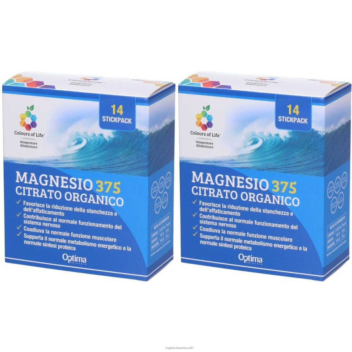 Cerca Prezzi di colours of life magnesio 375 citrato organico 2x56 g polvere per soluz e acquista online