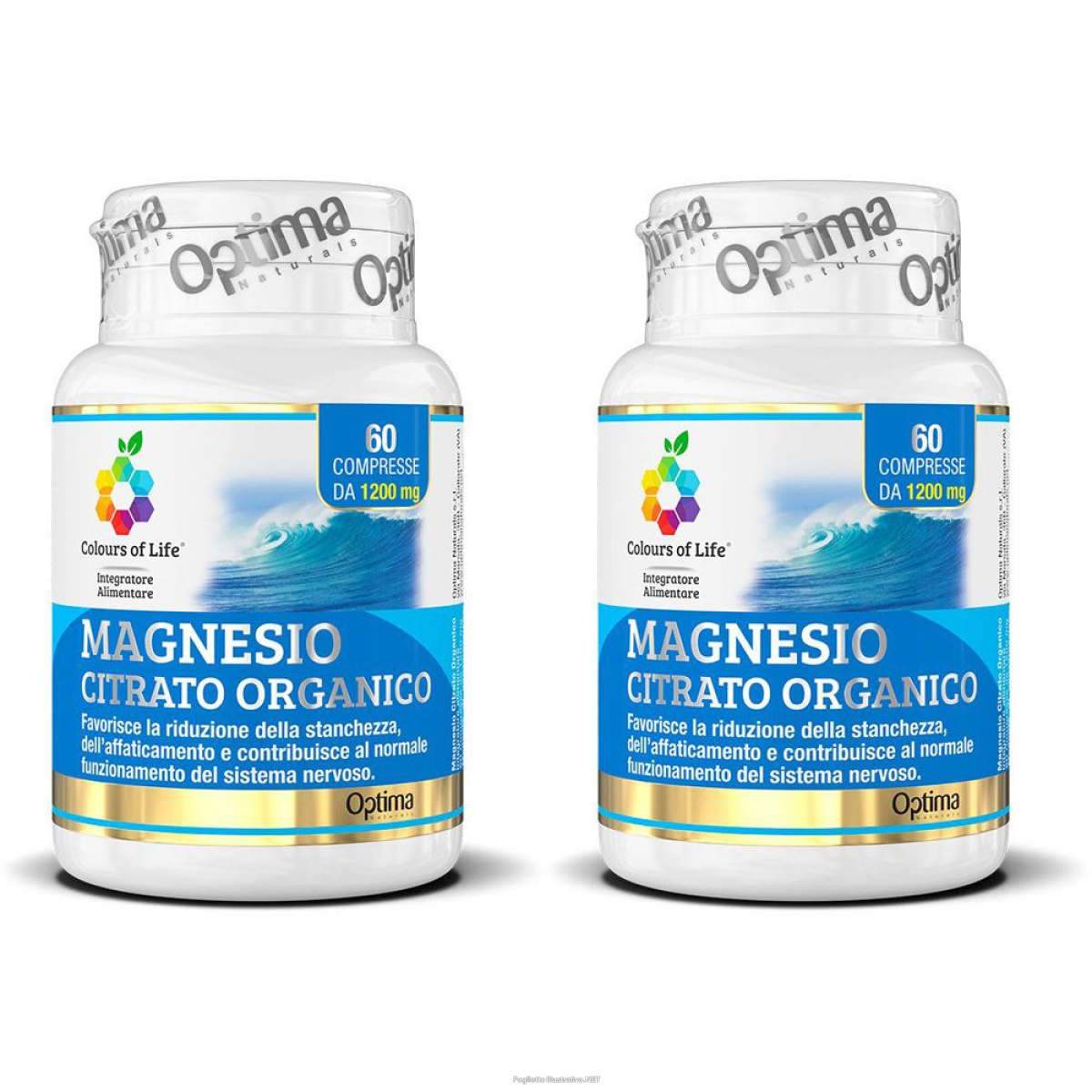 Cerca Prezzi di colours of life magnesio citrato compresse set da 2 2x60 pz e acquista online