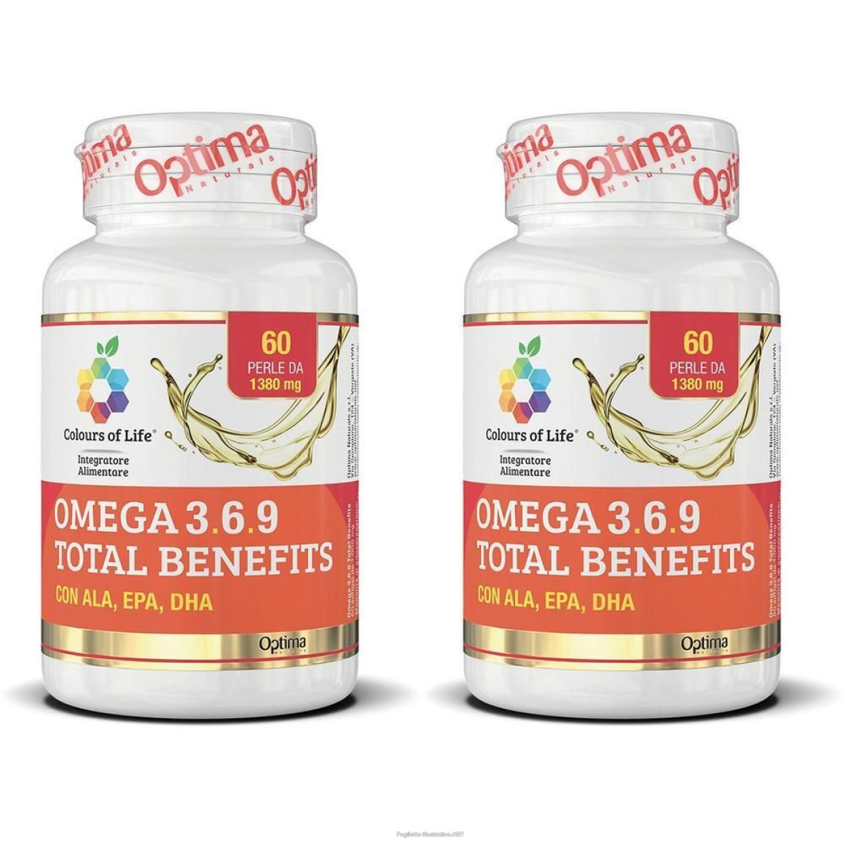 Cerca Prezzi di colours of life omega 3.6.9 total benefits 2x83,26 g e acquista online