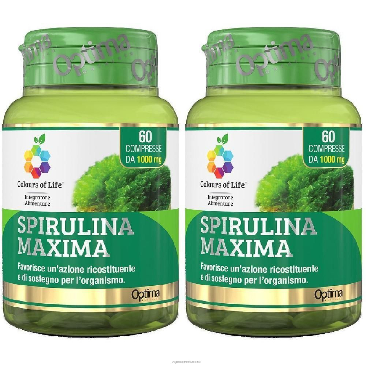 Cerca Prezzi di colours of life® spirulina maxima 2x60 g compresse e acquista online