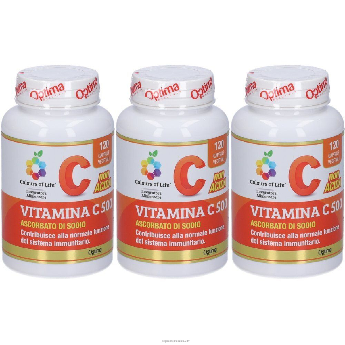 Cerca Prezzi di colours of life® vitamina c 500 3x108 g capsule e acquista online
