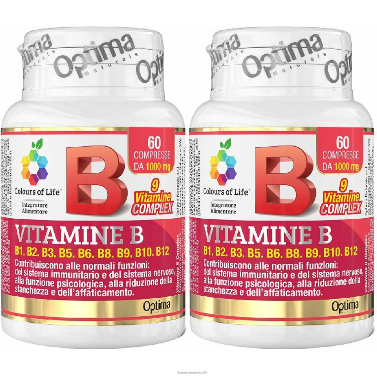 Cerca Prezzi di colours of life® vitamine b complex set da 2 2x60 g compresse e acquista online
