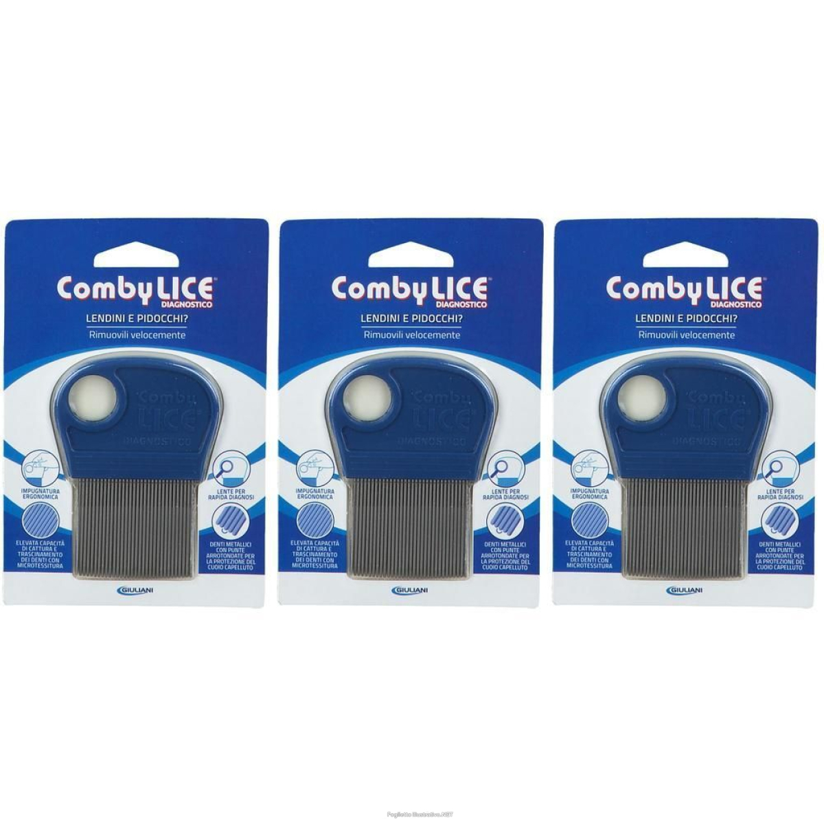 Cerca Prezzi di combylice® pettinino per rimozione lendini 3x1 st e acquista online