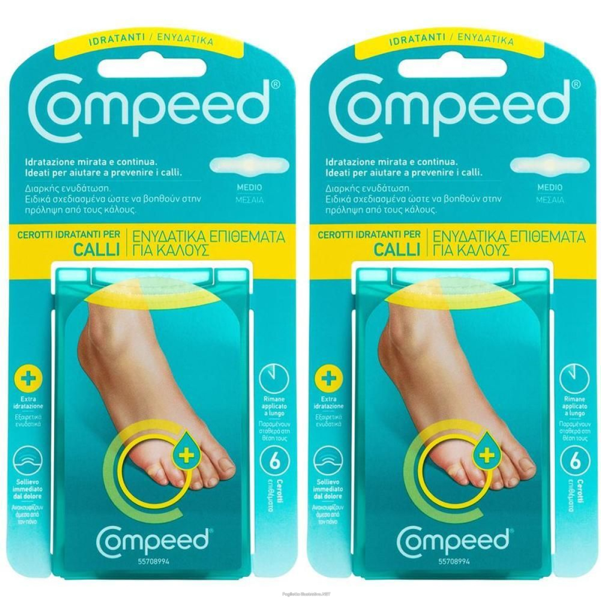 Cerca Prezzi di compeed® cerotti per calli – idratanti 2x6 pz cerotto e acquista online