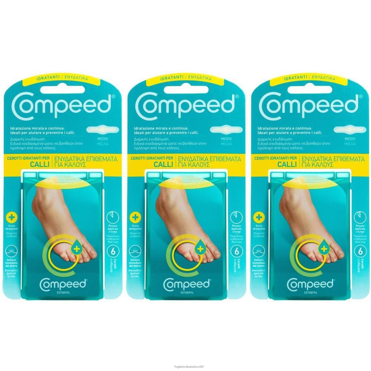 Cerca Prezzi di compeed® cerotti per calli – idratanti 3x6 pz cerotto e acquista online