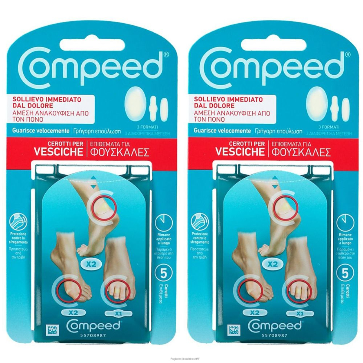 Cerca Prezzi di compeed® cerotti per vesciche misto 2x5 pz cerotto e acquista online