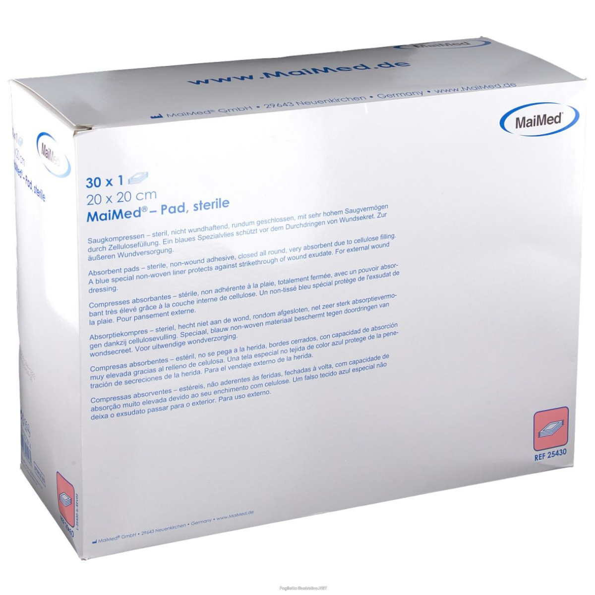 Cerca Prezzi di compressa assorbente maimed® pad sterile 30x1 pz compresse e acquista online