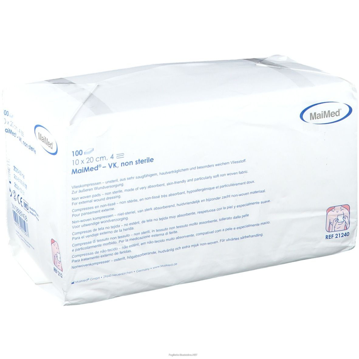 Cerca Prezzi di compresse in tessuto non maimed®, sterili, 1 confezione = e acquista online