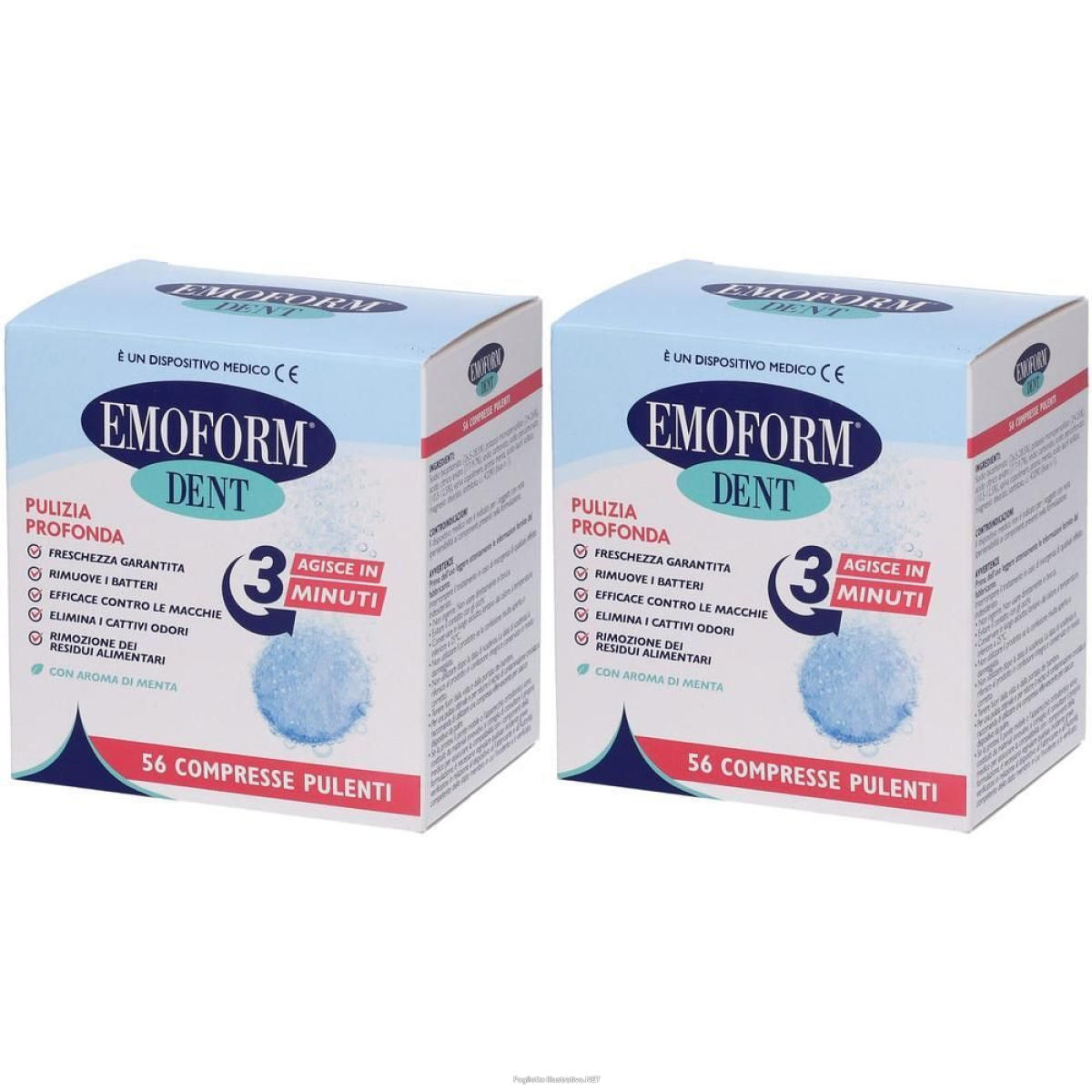 Cerca Prezzi di compresse pulenti emoform dent 56 pezzi 2x56 st e acquista online