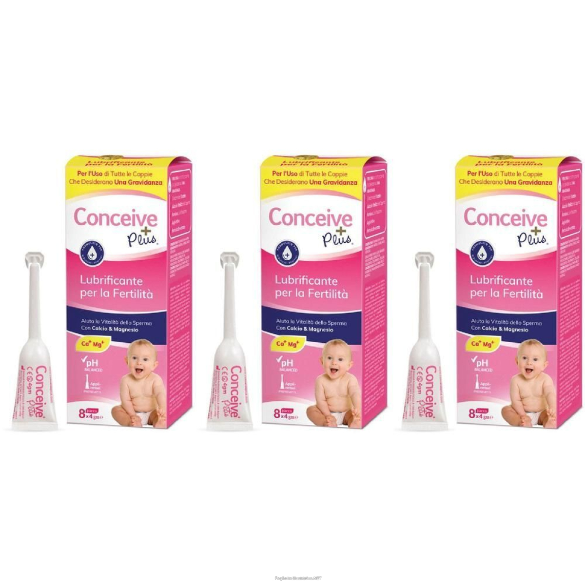 Cerca Prezzi di conceive plus 8x4g lubrificante fertilità applicatori 3x32 g crema vag e acquista online