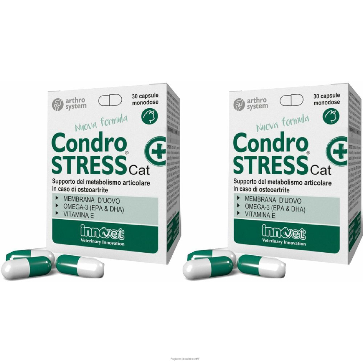 Cerca Prezzi di condrostress + cat 30cps set da 2 2x1 pz capsule e acquista online