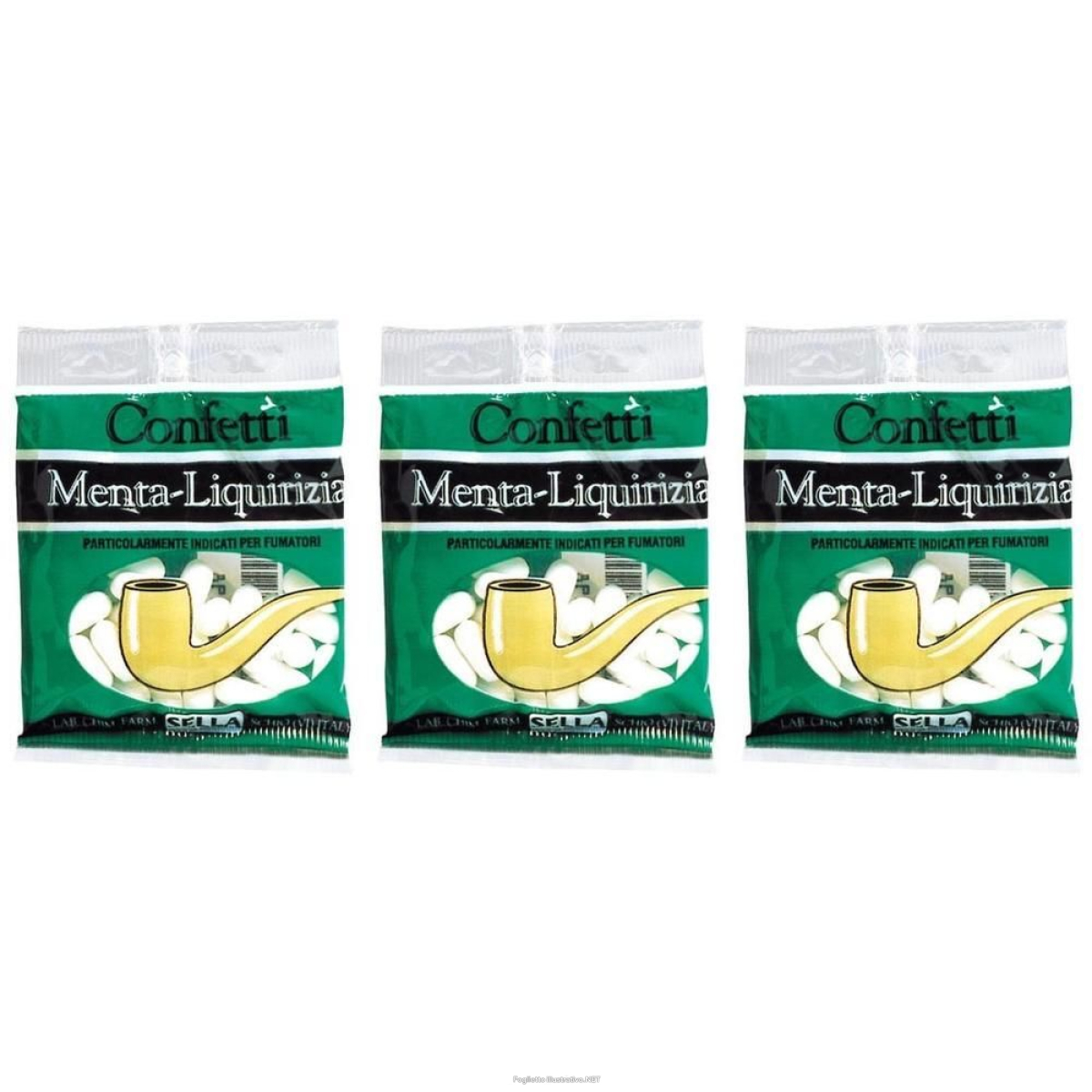 Cerca Prezzi di confetti menta liquirizia bustina 3x30 g caramelle e acquista online