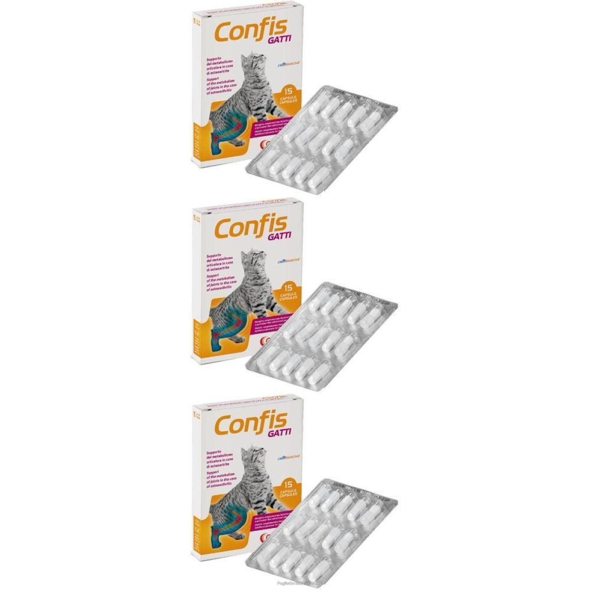 Cerca Prezzi di Confis Gatti 15 Capsule 7,5 g e acquista online