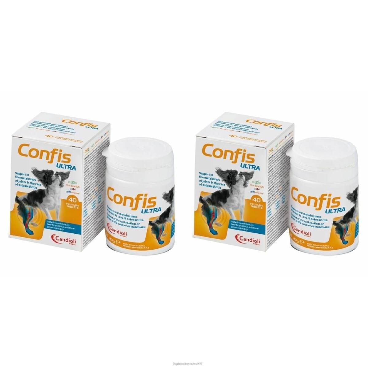 Cerca Prezzi di confis ultra barattolo 40 compresse set da 2 2x80 g e acquista online