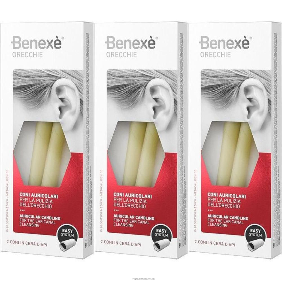 Cerca Prezzi di coni auricolari benexe' orecchie 2 pezzi 3x2 st e acquista online