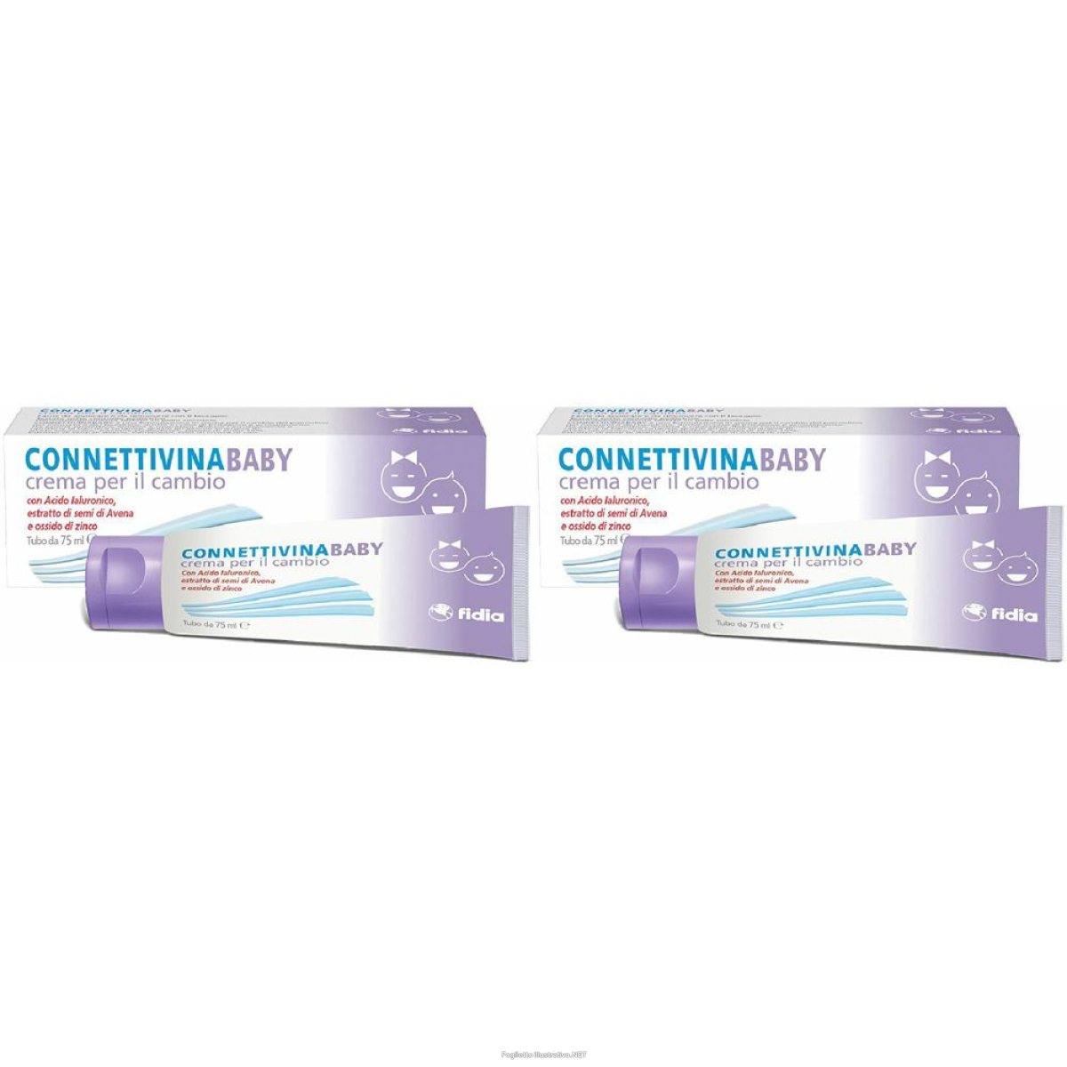 Cerca Prezzi di connettivina baby crema per il cambio set da 2 2x75 g e acquista online