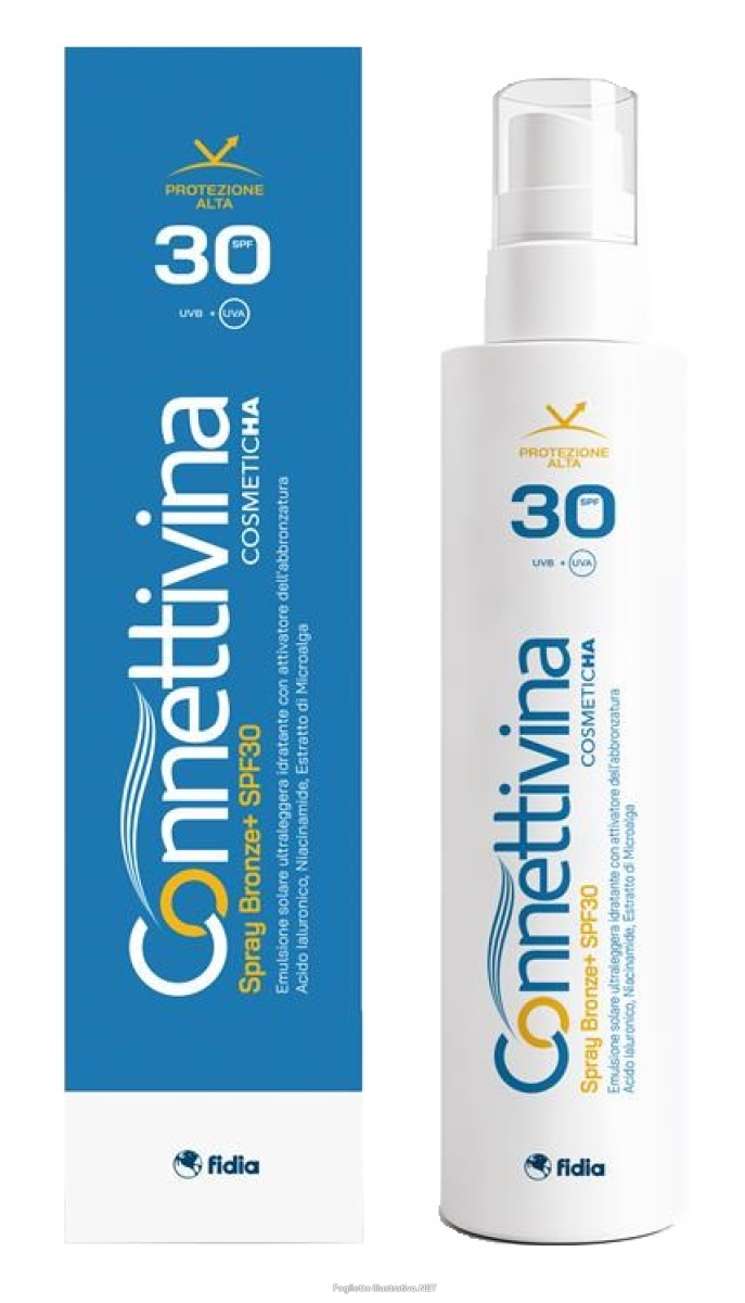 Cerca Prezzi di connettivina spray bronze spf 30 emulsione solare ultraleggera idratante con attivatore di abbronzatura 180ml e acquista online