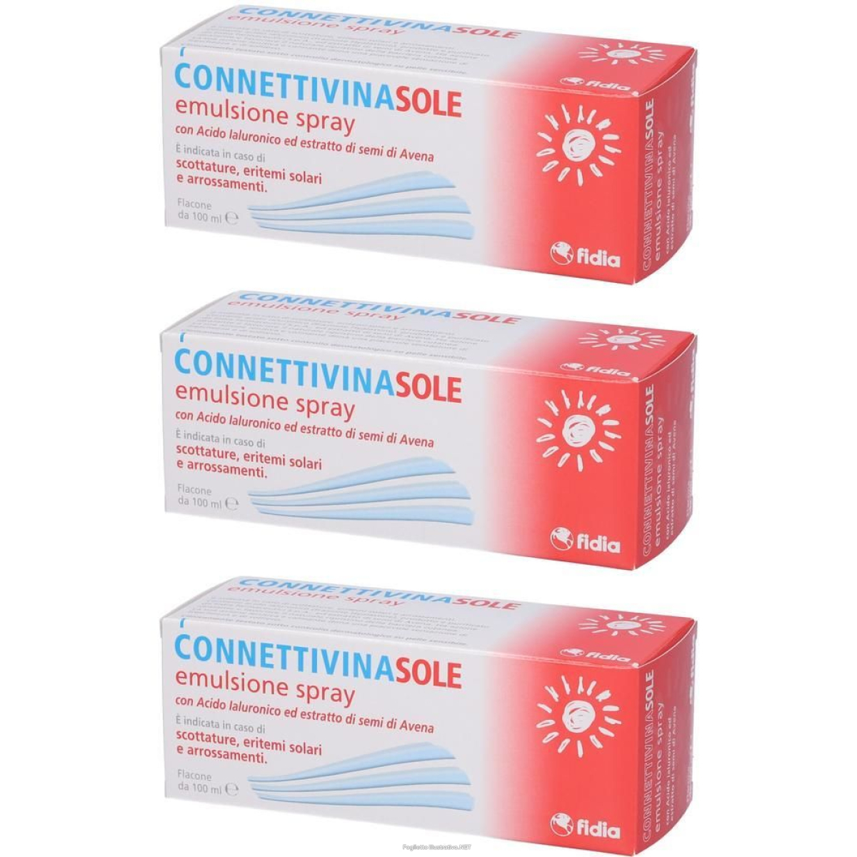 Cerca Prezzi di connettivinasole spray 3x100 ml e acquista online