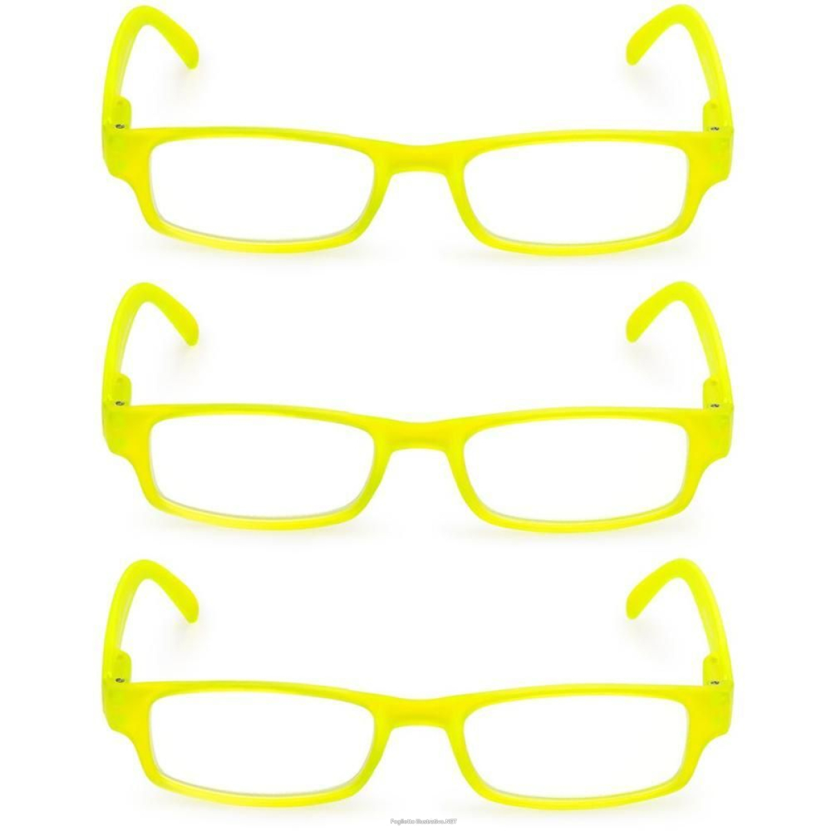 Cerca Prezzi di contacta fluo occhiale per la presbiopia giallo +2,00 3x1 st e acquista online