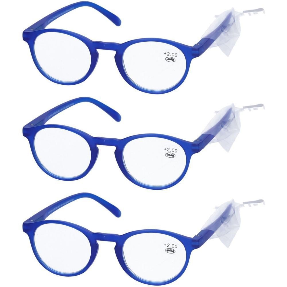 Cerca Prezzi di Contacta wall street occhiale per la presbiopia blu +2,00 3x1 st e acquista online