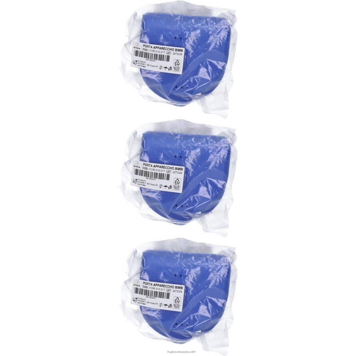 Cerca Prezzi di contenitore porta apparecchi ortodontici 1 pezzo 3x1 st e acquista online