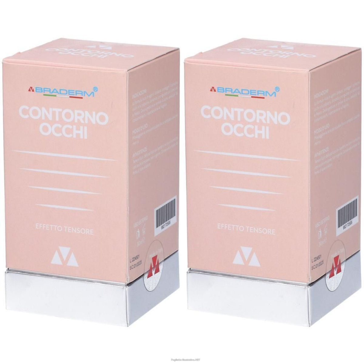 Cerca Prezzi di Contorno Occhi Braderm 30 ml 2x30 ml Gocce Oftalmiche e acquista online