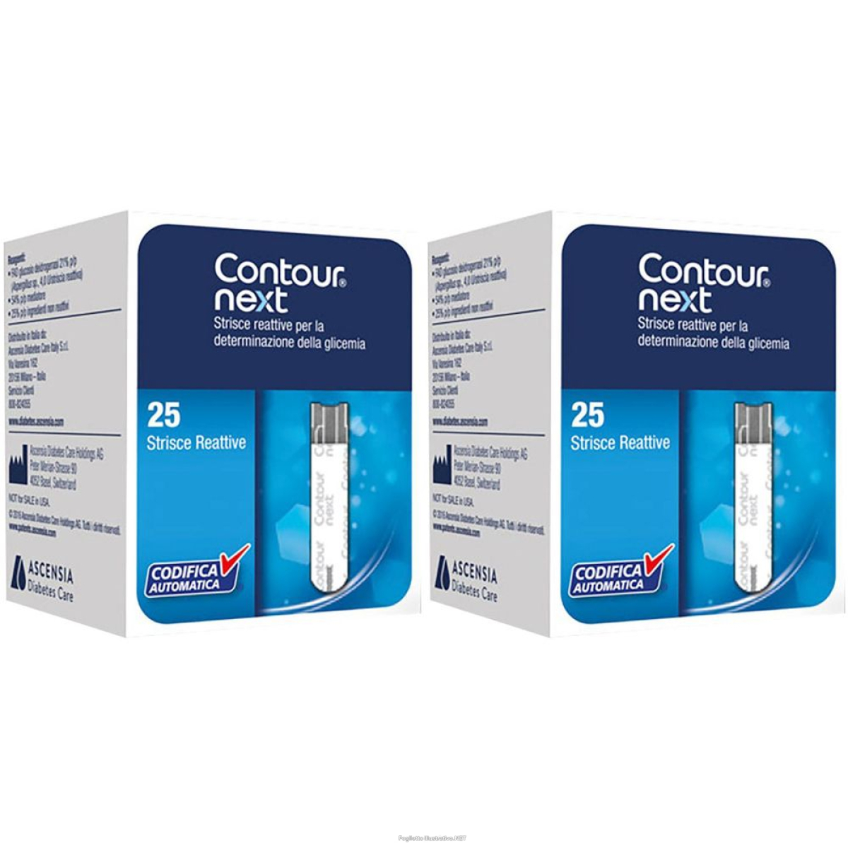 Cerca Prezzi di contour® next 25 set da 2 2x25 pz strisce reattive e acquista online