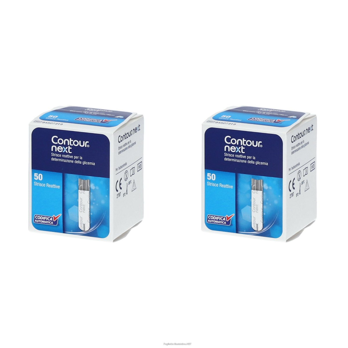 Cerca Prezzi di contour® next 50 2x50 pz strisce reattive e acquista online