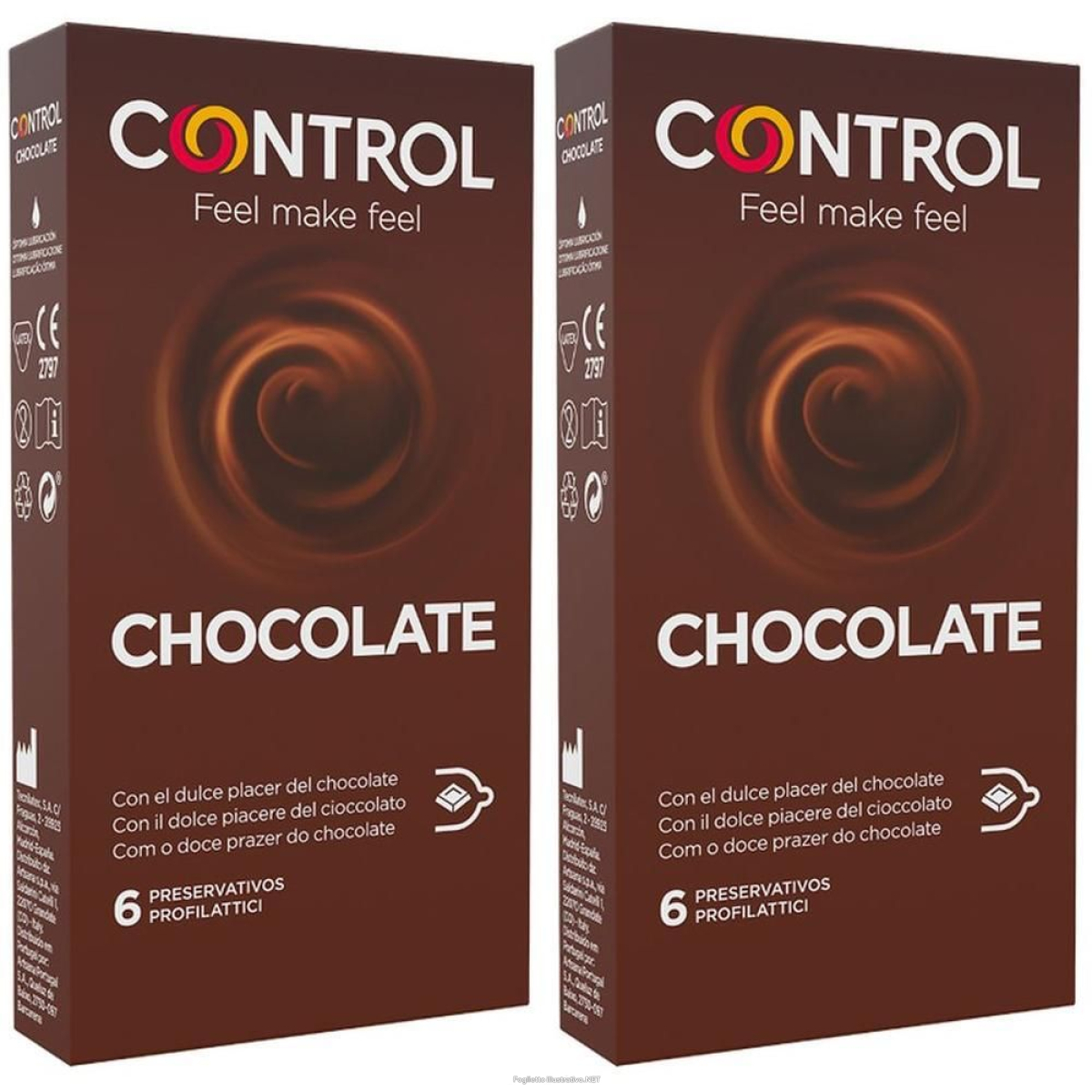 Cerca Prezzi di control chocolate preservativi 2x6 st e acquista online