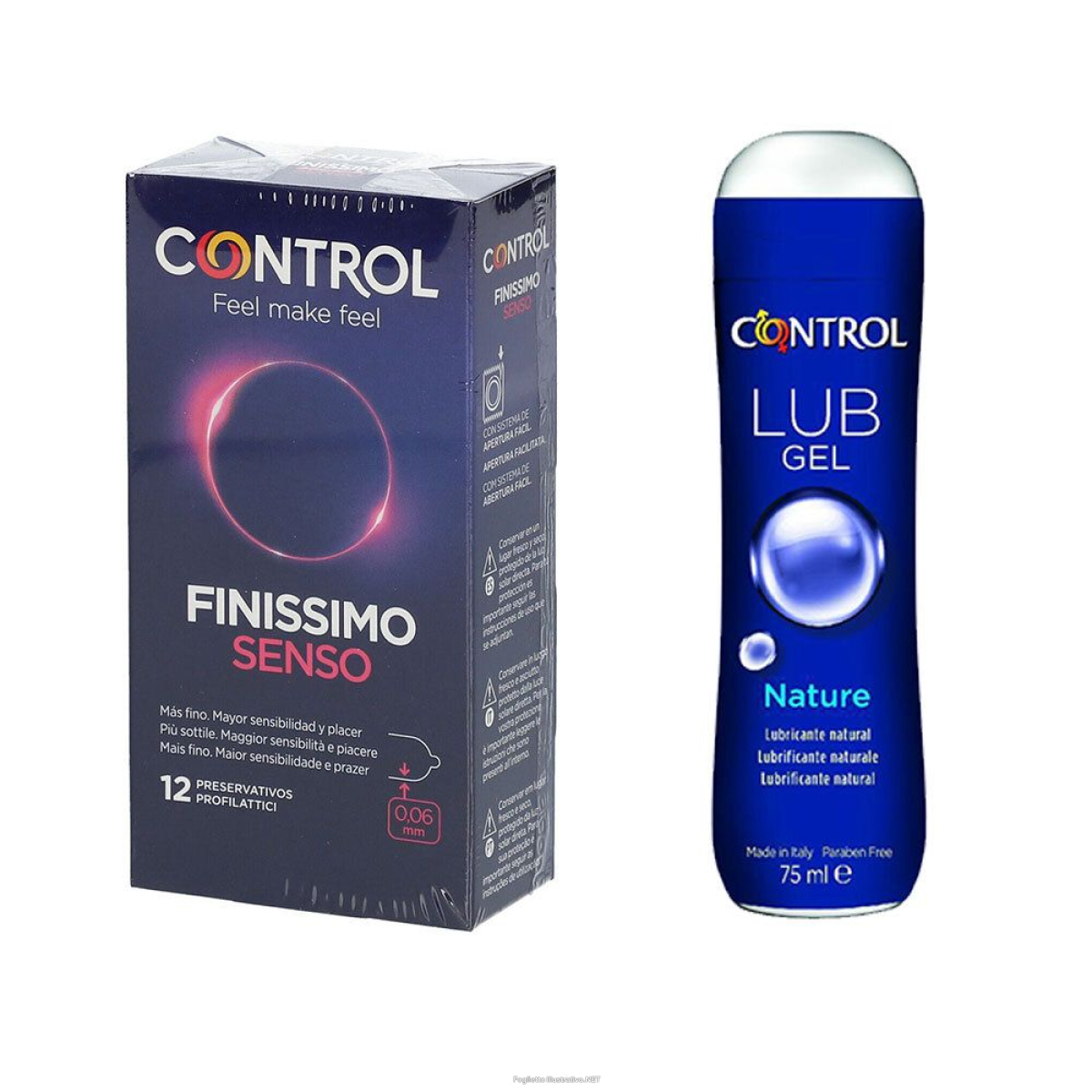 Cerca Prezzi di control finissimo senso 12pz + lub gel nature 1 pz set e acquista online