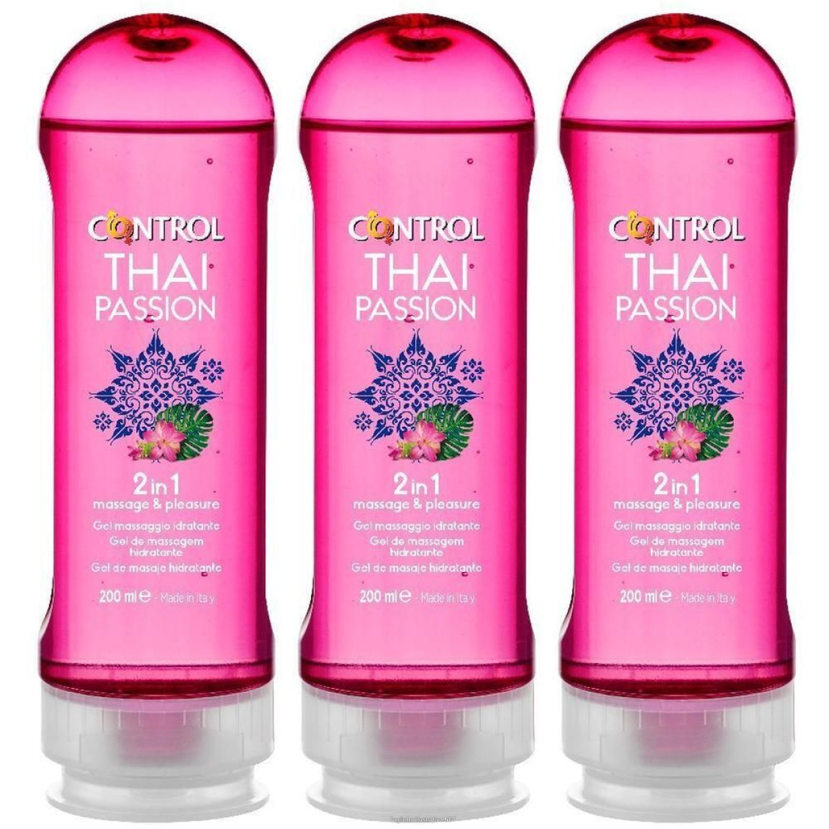 Cerca Prezzi di control gel massaggio thai passion 3x200 ml e acquista online