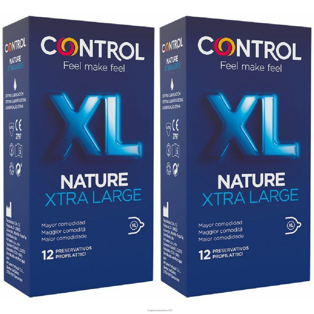 Cerca Prezzi di control nature xl set da 2 2x12 pz preservativi e acquista online