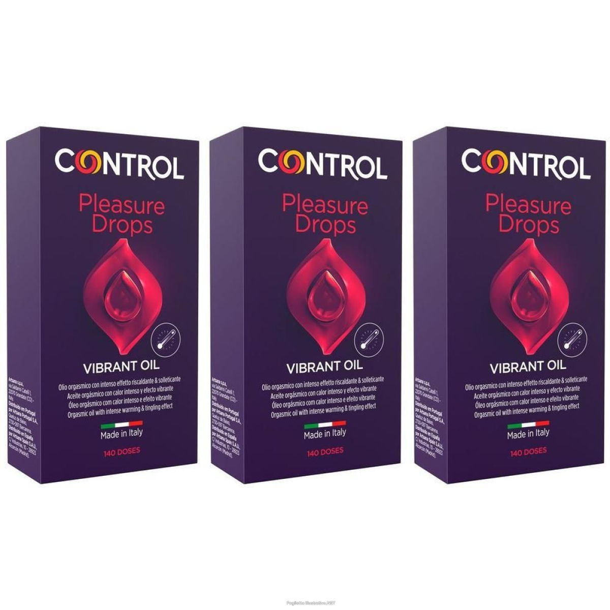 Cerca Prezzi di control pleasure drop vibrant oil 3x1 pz olio e acquista online