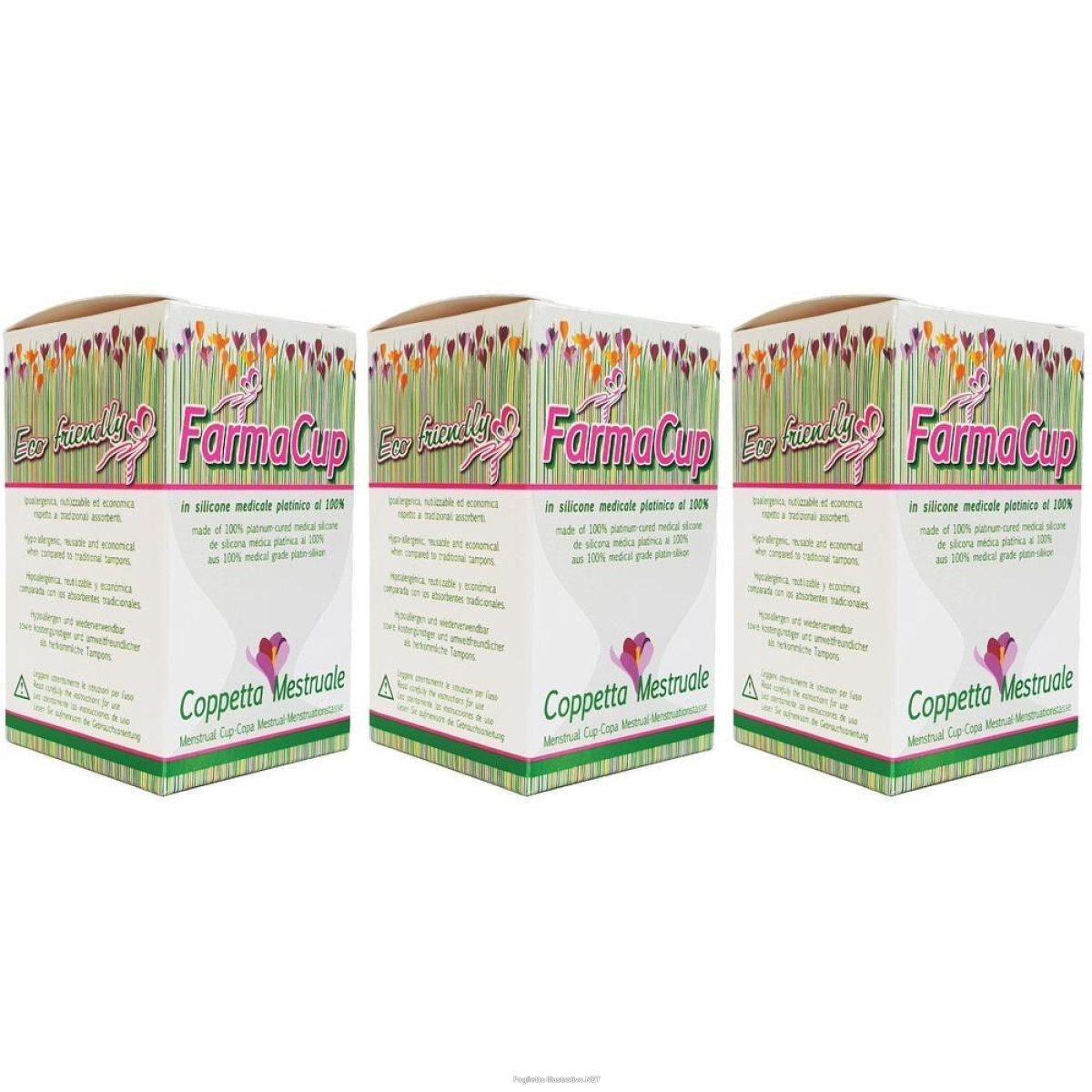 Cerca Prezzi di coppetta mestruale farmacup grande 3x1 st e acquista online