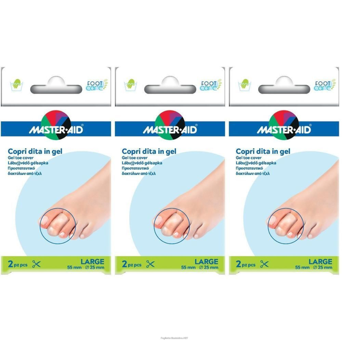 Cerca Prezzi di copri dita master-aid footcare in gel large 2 pezzi c2 st e acquista online