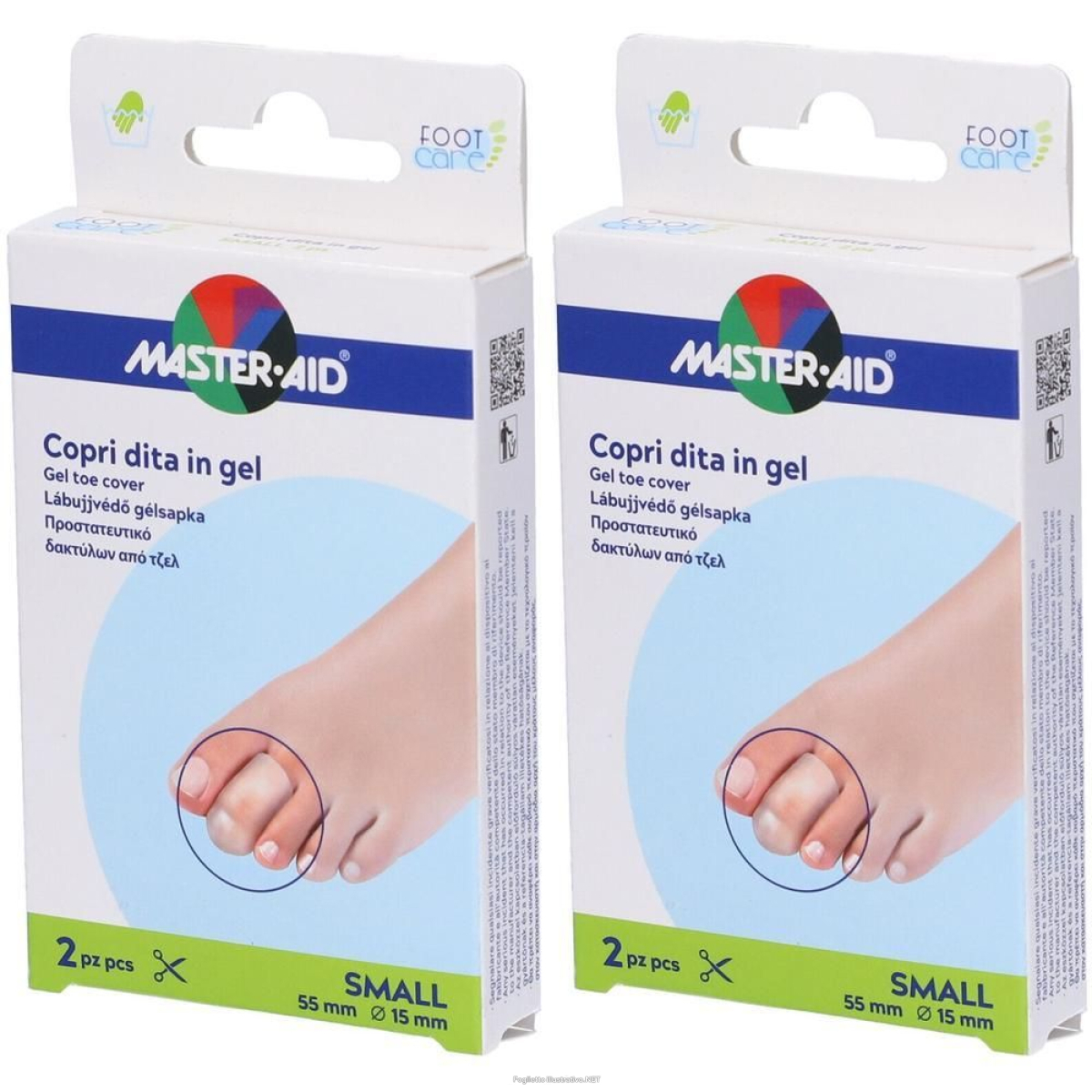 Cerca Prezzi di copri dita master-aid footcare in gel small 2 pezzi c1 st e acquista online